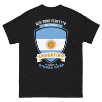 Thumbnail for T-shirt Argentino nero - Non sono perfetto