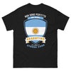 T-shirt Argentino noir - Non sono perfetto