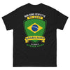 Maglietta Brasile nera - Non sono perfetto, ma sono brasiliano