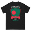 T-shirt Bangladesh nero - Non sono perfetto ma sono Bangladeshi