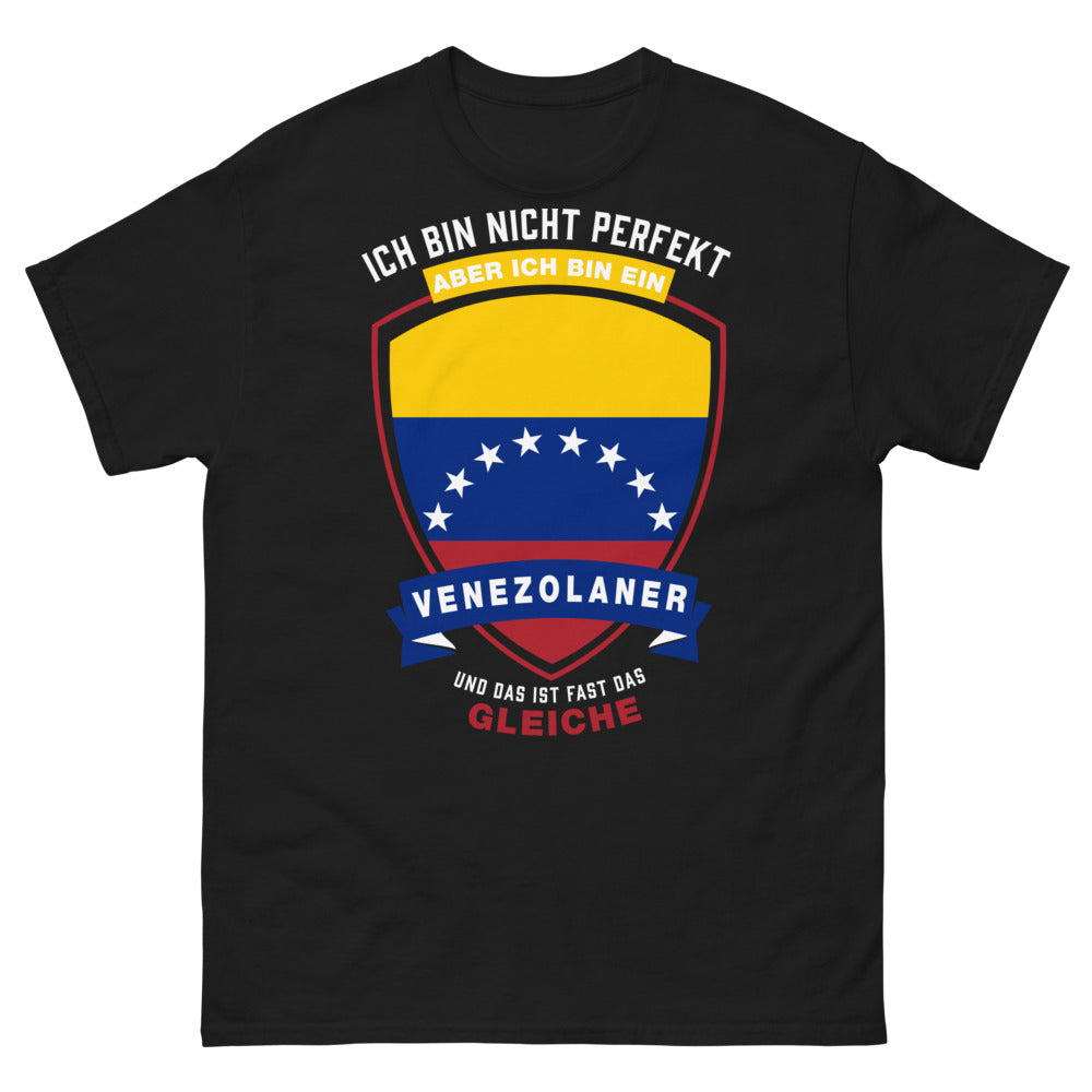 T-Shirt Venezolaner schwarz - Ich bin Venezolaner – stolz und humorvoll