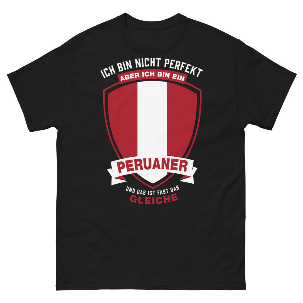 T-shirt Pérou noir - Peruaner stolz