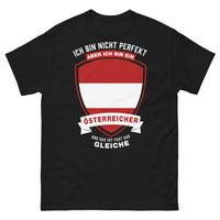 Thumbnail for T-shirt Autrichien noir - phrase en allemand