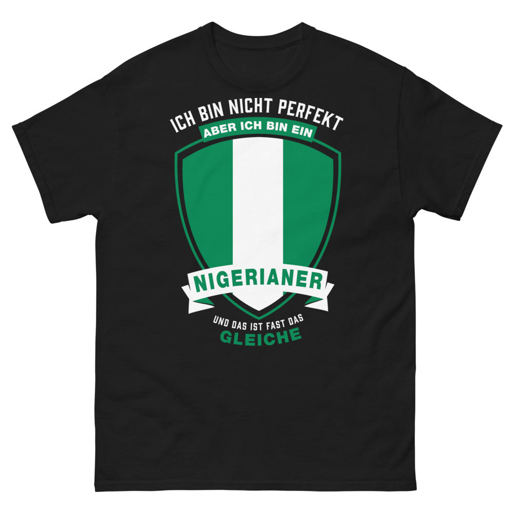 T-shirt Nigéria noir - Ich bin Nigerianer