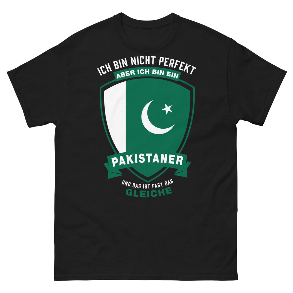 T-shirt Pakistan noir - humour et fierté des origines