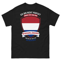 Thumbnail for T-shirt Niederländer noir - Ich bin Niederländer – fast perfekt