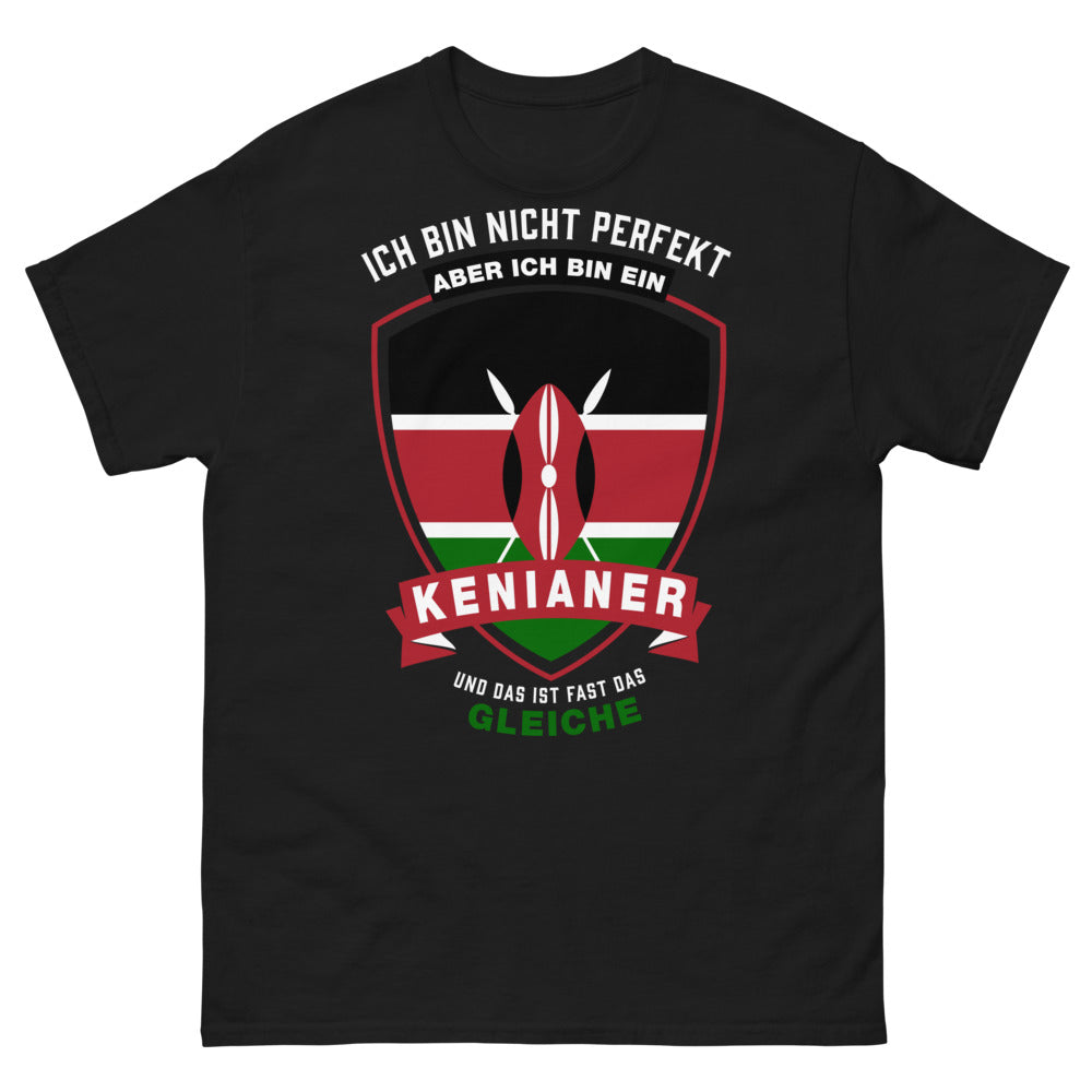 T-shirt Kenya noir - Ich Bin Nicht Perfekt