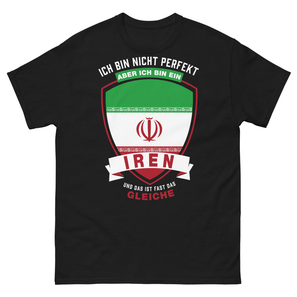 T-shirt Irlande noir - Ich bin nicht perfekt