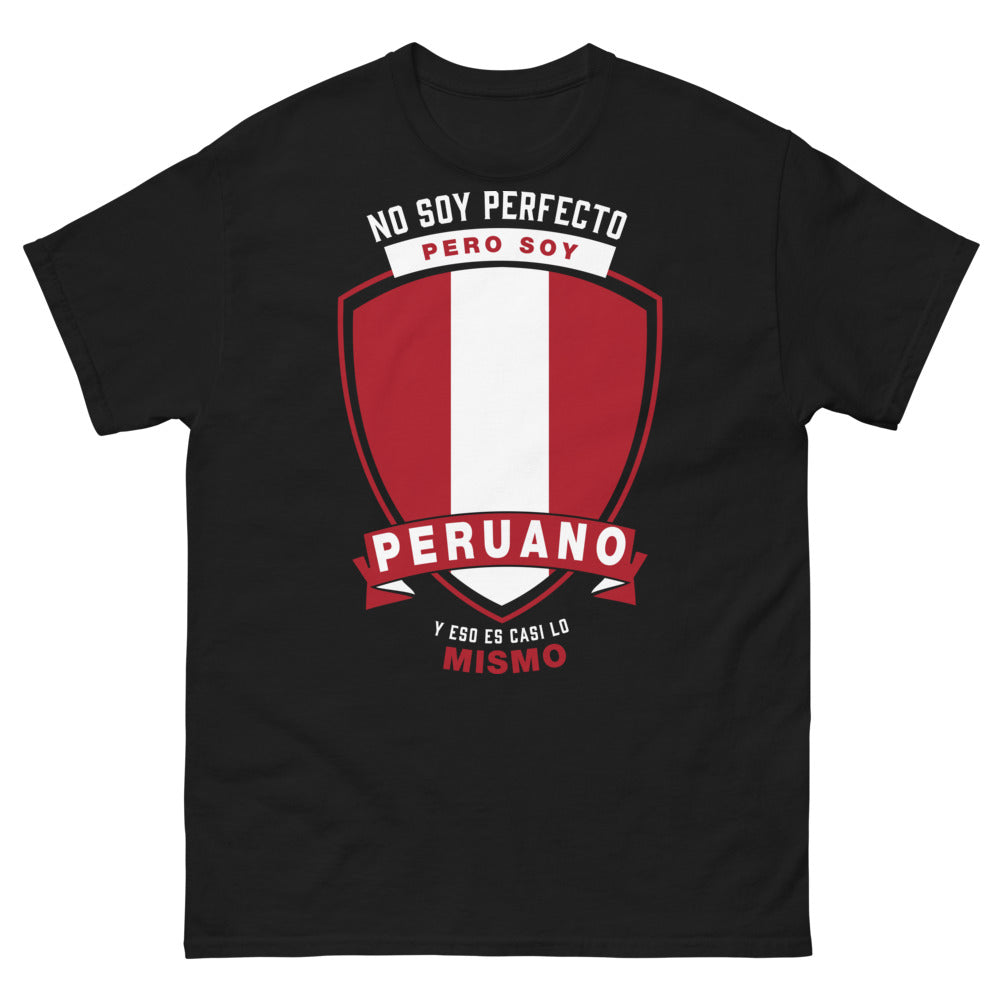 T-shirt Pérou noir - No soy perfecto