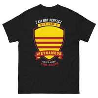Thumbnail for T-shirt vietnamien noir - I'm Not Perfect But Close Enough