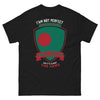 T-shirt bangladais noir - not perfect bangladais slogan
