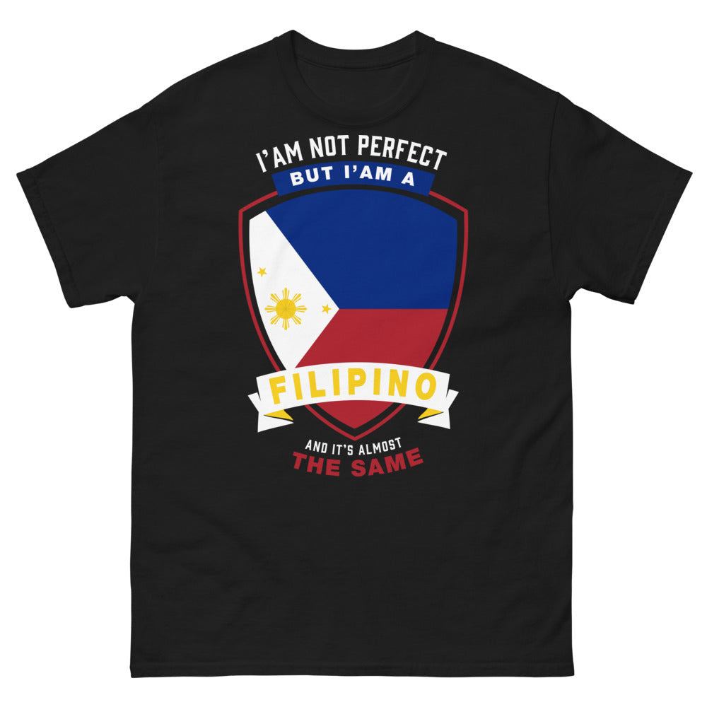 T-shirt Filipino Pride noir - presque parfait