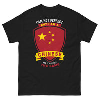 Thumbnail for T-shirt Chine noir face - I'm Not Perfect