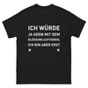 T-shirt Allemagne noir - texte blödsinn