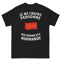 Thumbnail for T-shirt Normande noir - clin d'œil audacieux