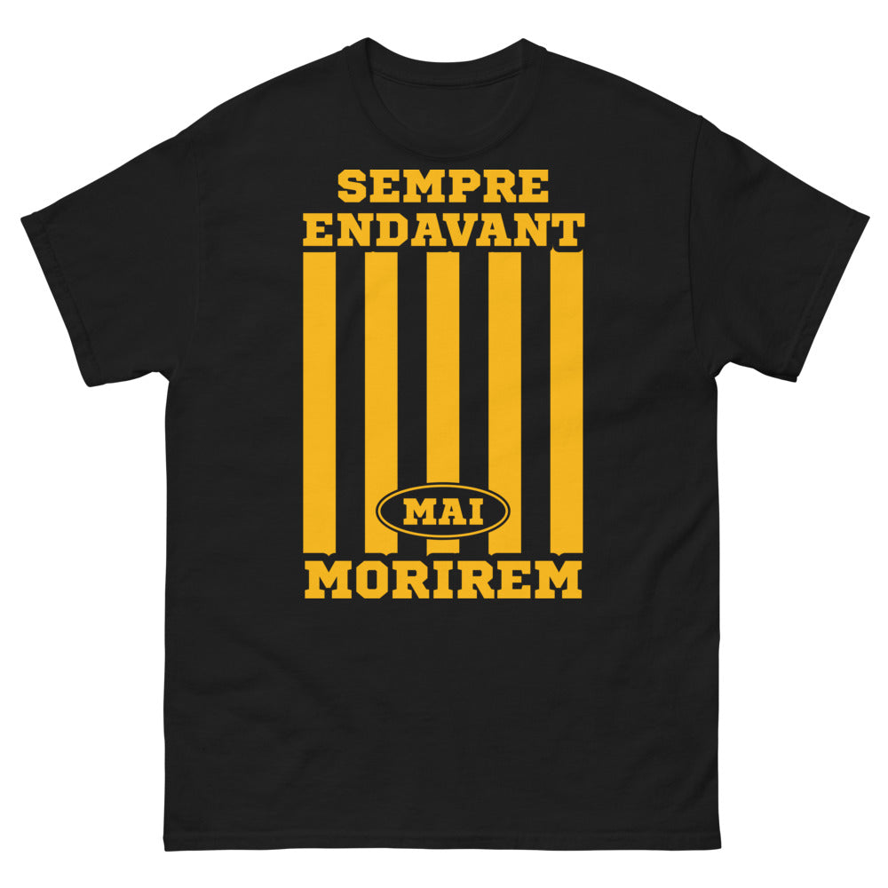 T-shirt catalan noir - Sempre Endavant Mai Morirem