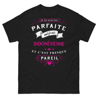 Thumbnail for T-shirt Indonésienne noir - pas parfaite, presque parfaite