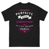 T-shirt Camerounaise noir - Je ne suis pas parfaite