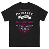 T-shirt Guatémaltèque noir - Je ne suis pas parfaite