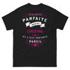 T-shirt Chilienne noir - Presque parfaite mais fière