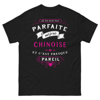 Thumbnail for T-shirt Chine noir - humour et fierté d'origine