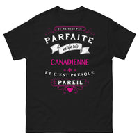 Thumbnail for T-shirt Canada noir - humour et fierté