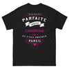 T-shirt Canada noir - humour et fierté