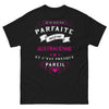 T-shirt Australienne noir - Je ne suis pas parfaite