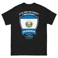 Thumbnail for T-shirt Salvadorien noir - je ne suis pas parfait