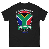 Thumbnail for T-shirt sud-africain noir - autodérision et fierté