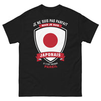Thumbnail for T-shirt Japonais noir - Je ne suis pas parfait