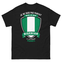 Thumbnail for T-shirt Nigéria noir - humour et fierté
