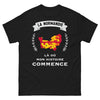 T-shirt Normandie noir - Mon histoire commence ici