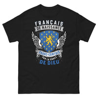 Thumbnail for T-shirt franc-comtois de naissance noir - fier et authentique