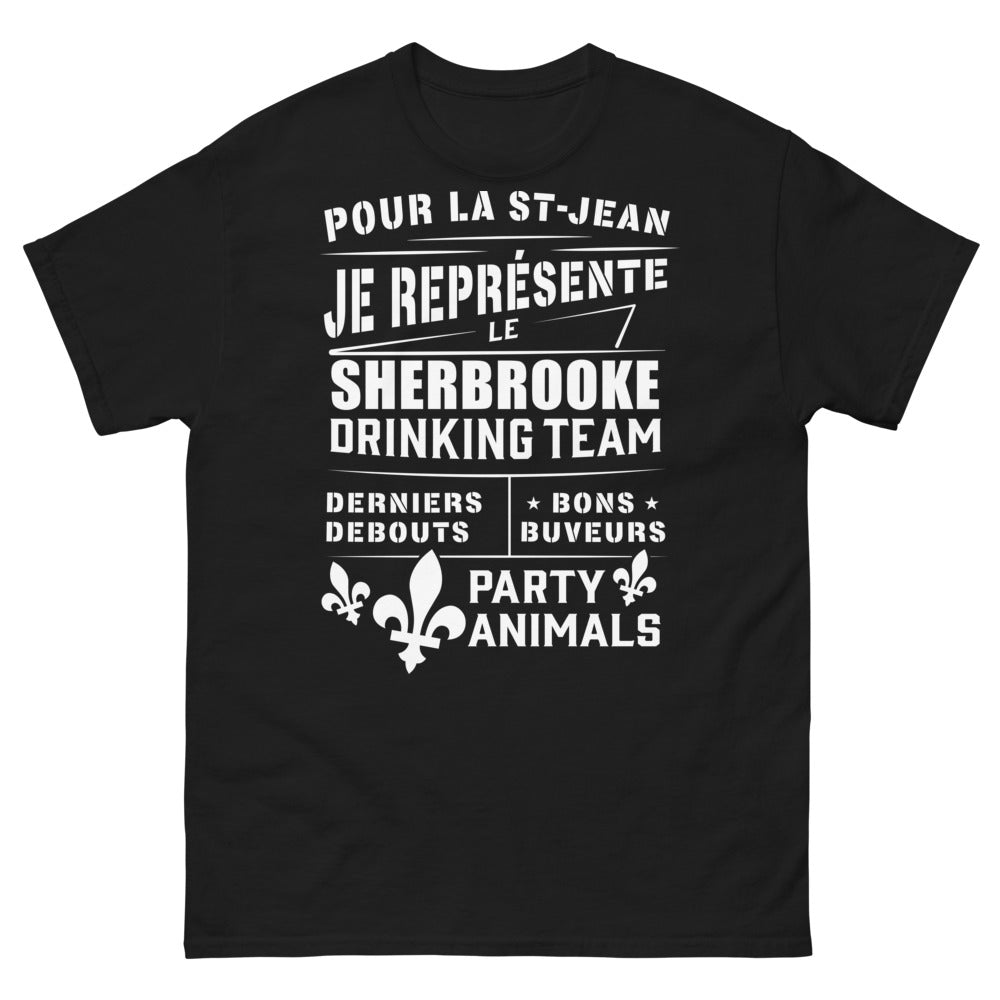 T-shirt Sherbrooke noir - Derniers Debouts