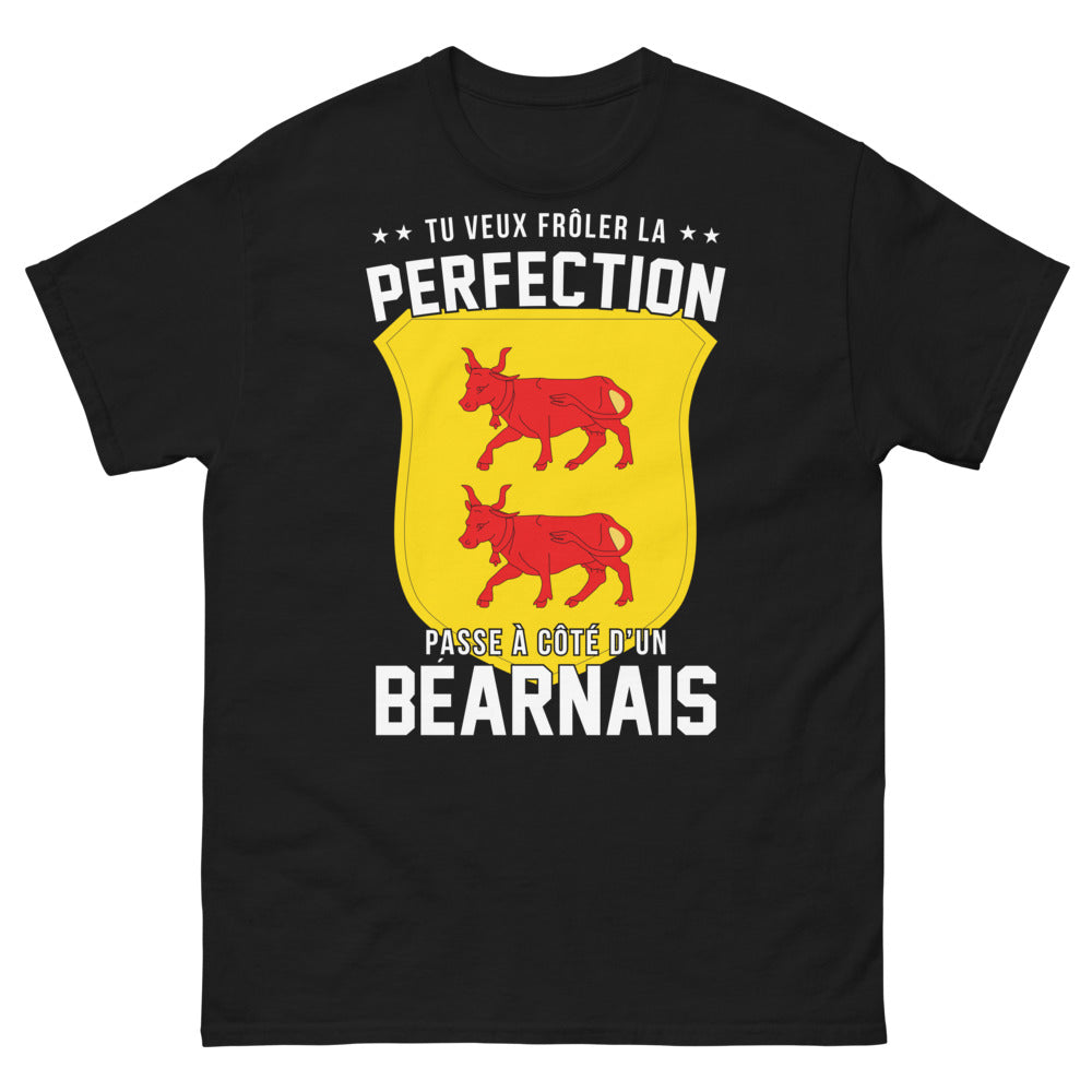 T-shirt Béarnais noir - Passez à côté de la perfection