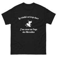 Thumbnail for T-shirt Évasion Bretonne noir - design sombre et malicieux