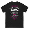 T-shirt Chilienne noir - je ne suis pas parfaite