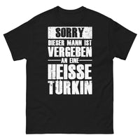 Thumbnail for T-shirt turque noir - désolé, marié à une Turque