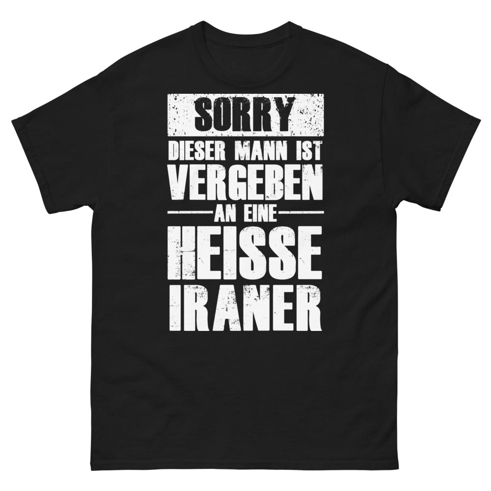 Iran T-Shirt dunkelblau - Humor-Text