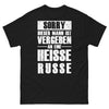 T-Shirt Russland schwarz - Sorry, dieser Mann ist weg von einer sexy Russin