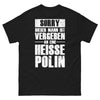 T-shirt Polen schwarz - Sorry, dieser Mann ist vergeben