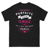 T-shirt turque noir - humour et fierté