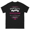 T-shirt vénézuélienne noir - humour et fierté d'origine