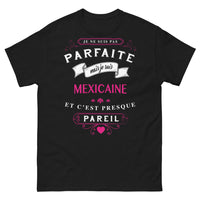 Thumbnail for T-shirt Mexicaine noir - pas parfaite mais fière