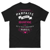 T-shirt Iranienne noir face - je ne suis pas parfaite mais c'est presque pareil