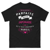 T-shirt Japonais noir - Je ne suis pas parfaite mais japonaise