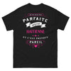T-shirt Haïtienne noir face - Je ne suis pas parfaite