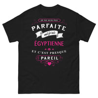 Thumbnail for T-shirt Égypte noir - je ne suis pas parfaite