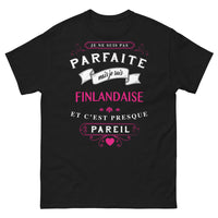 Thumbnail for T-shirt Finlandaise noir - humour finlandais